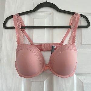 Aerie Pink Lace Bra
